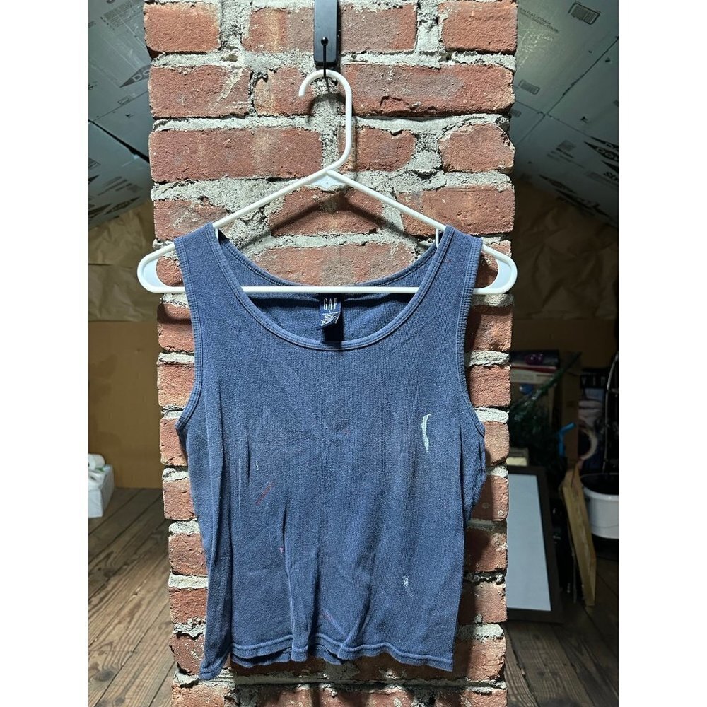 GAP size Large Blue crop top Tank Top